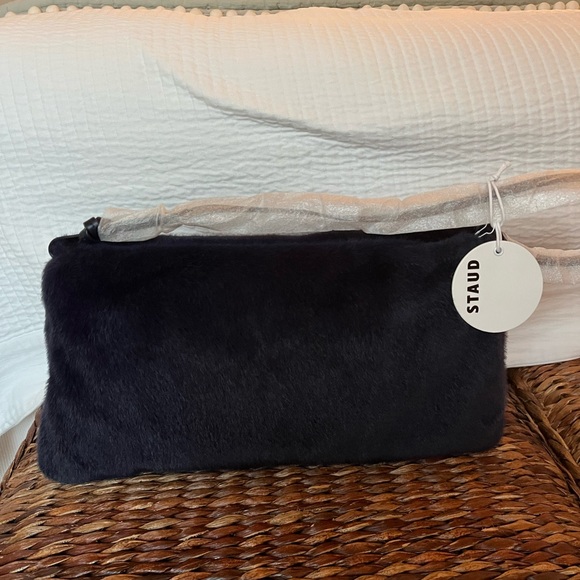 Staud Vivi shoulder bag navy - Picture 5 of 7